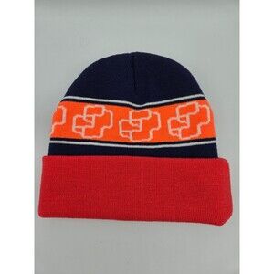 Microsoft Employee Beanie Knit Hat One‎ Size Fits All Blue Red Orange Graphics